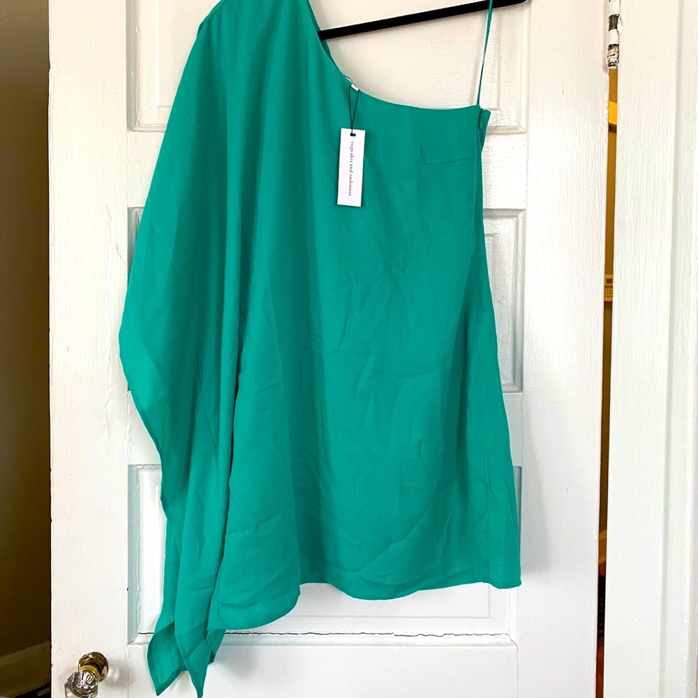 Revolve green mini dress ✨NEW WITH TAGS